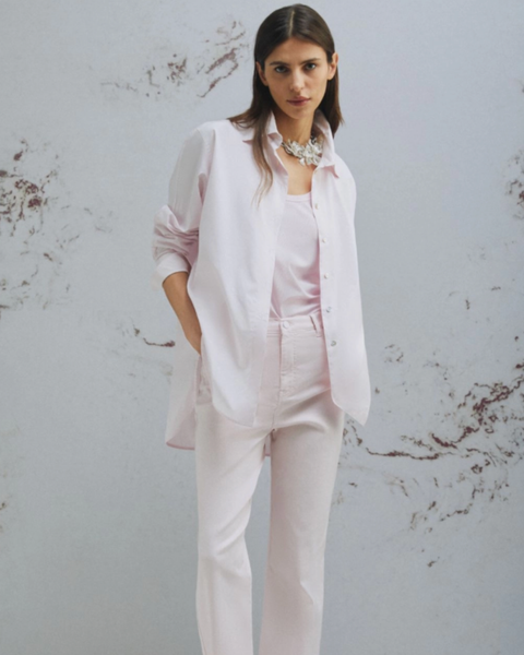 Marella - Pink Longline Shirt