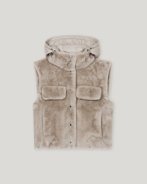 Luisa Cerano - Fur Look Gilet