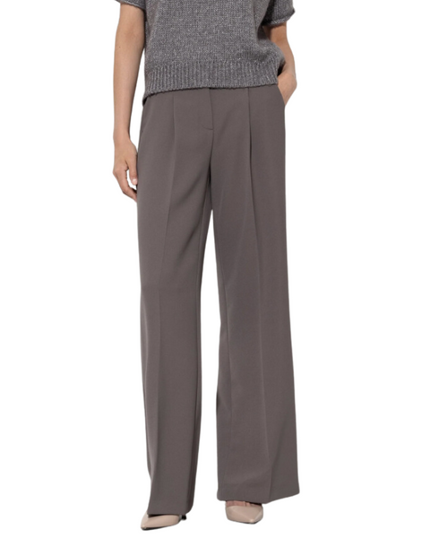 Luisa Cerano - Mink Straight Leg Trousers