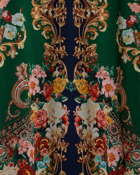 Hale Bob - Garden Green Printed Dress