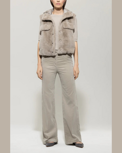 Luisa Cerano - Velvet Flared Trousers