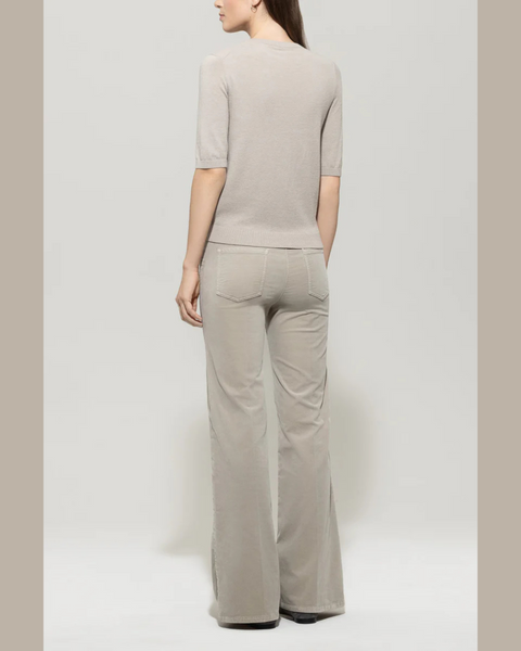 Luisa Cerano - Velvet Flared Trousers