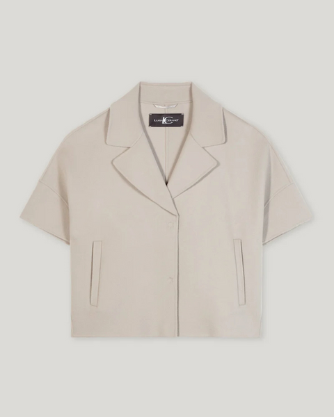 Luisa Cerano - Crop Cream Coat
