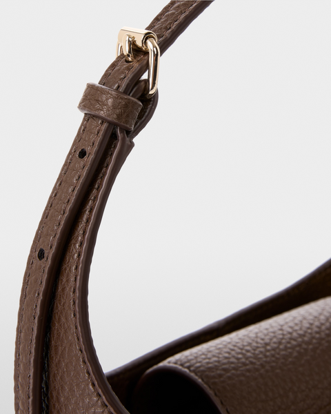 Marc Cain - Chocolate Faux Leather Handbag