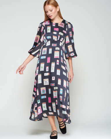Vilagallo - Marino Print Dress