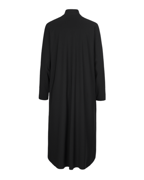 RIANI - Navy Button Through Shirt Dress
