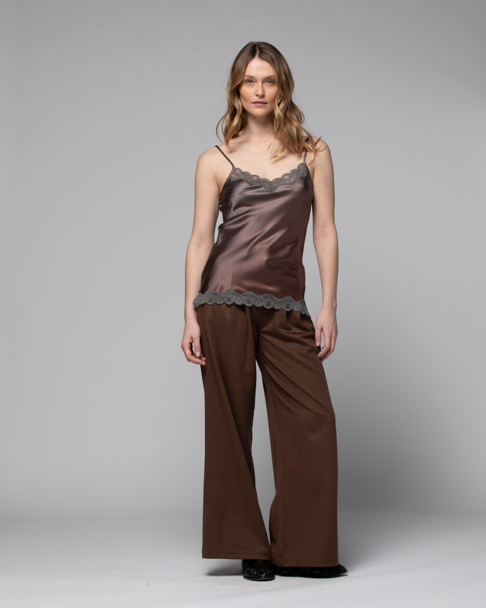 Max & Moi - Cami with Lace Trim