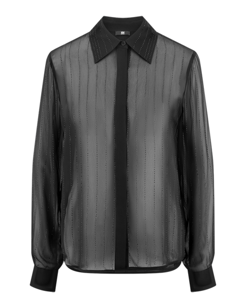 RIANI - Sheer Diamonte Blouse