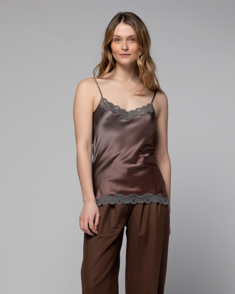 Max & Moi - Cami with Lace Trim