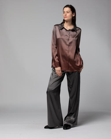 Max & Moi - Levy Chocolate Shirt