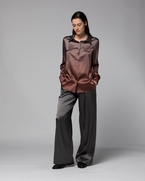 Max & Moi - Levy Chocolate Shirt