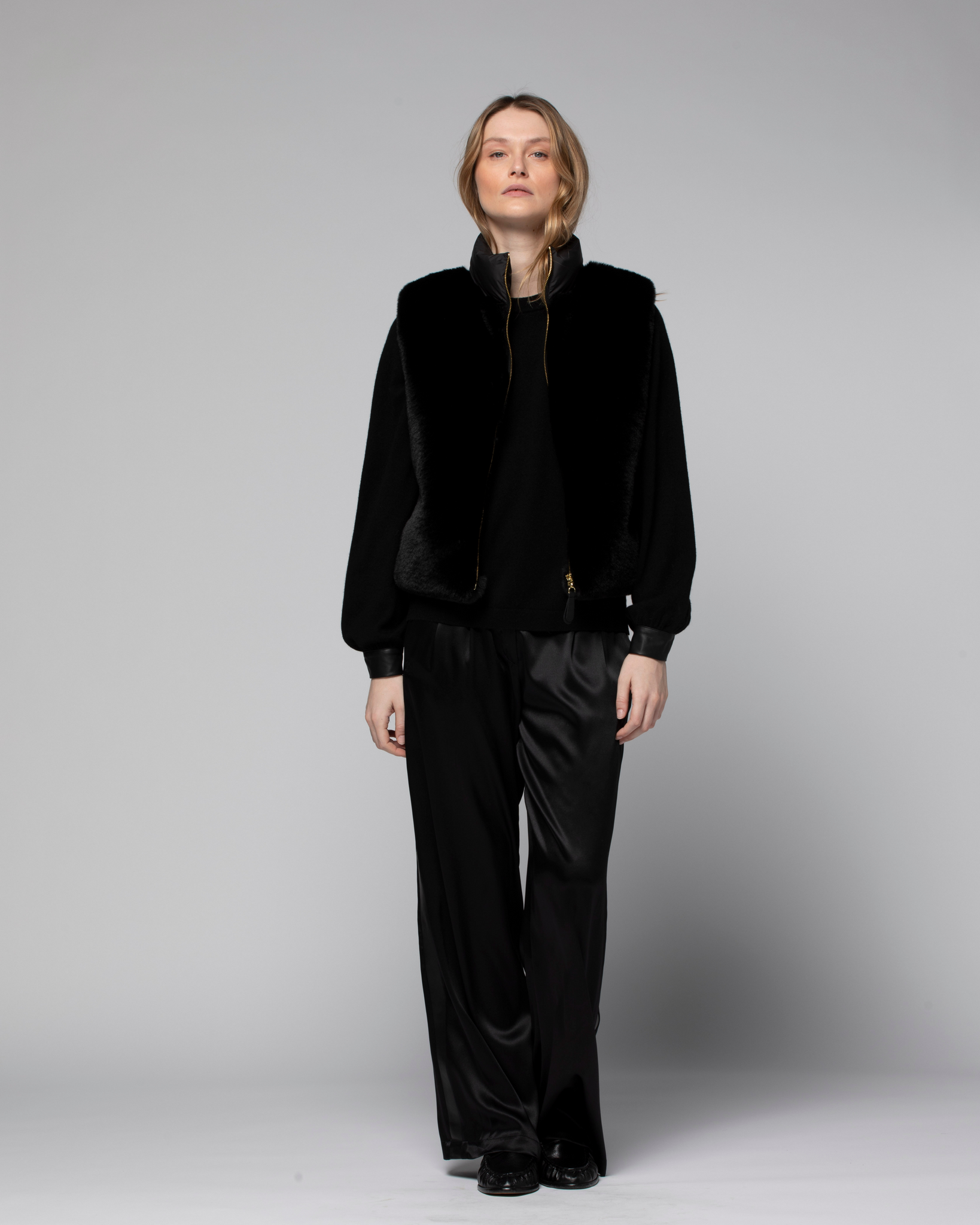 Max & Moi - Dualita Black Gilet