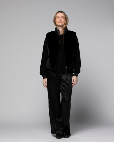 Max & Moi - Dualita Black Gilet