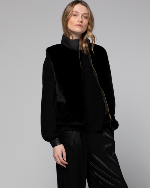 Max & Moi - Dualita Black Gilet