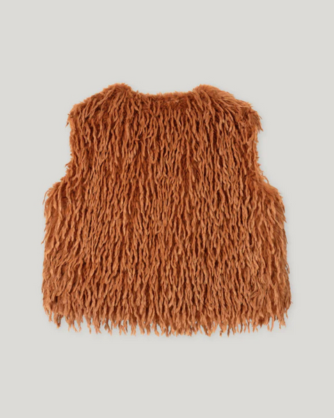 Luisa Cerano - Fur Look Waistcoat
