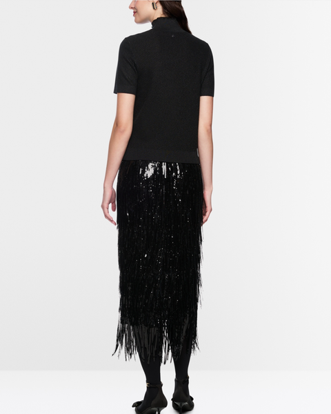 Marc Cain - Short Sleeve Lurex Knit