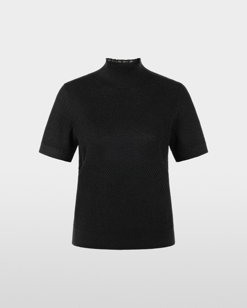 Marc Cain - Short Sleeve Lurex Knit