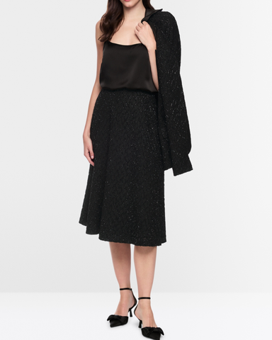 Marc Cain - Swinging Sparkle Midi Skirt