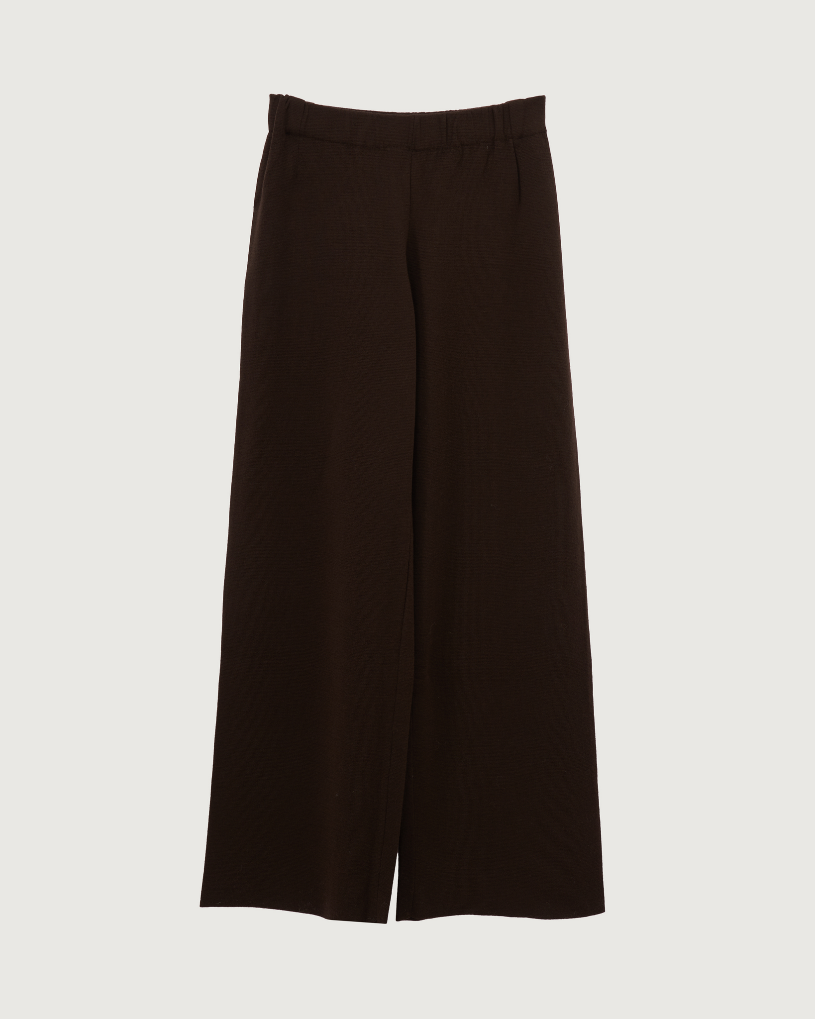 Rosso 35 - Chocolate Brown Knit Trousers