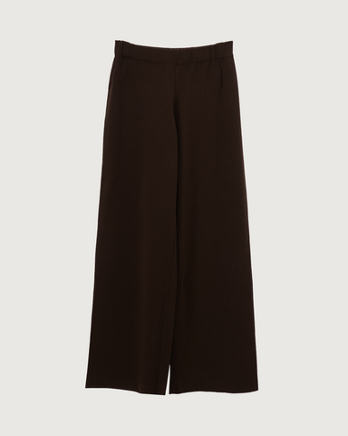 Rosso 35 - Chocolate Brown Knit Trousers