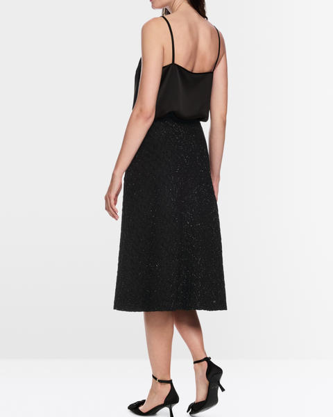 Marc Cain - Swinging Sparkle Midi Skirt
