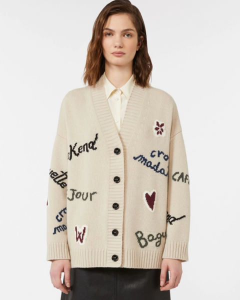 Weekend Max Mara - BELGIO Wool Oversized Cardigan