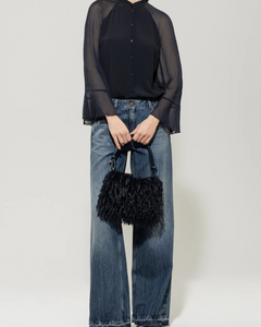 Luisa Cerano - Faux Fur Look Bag