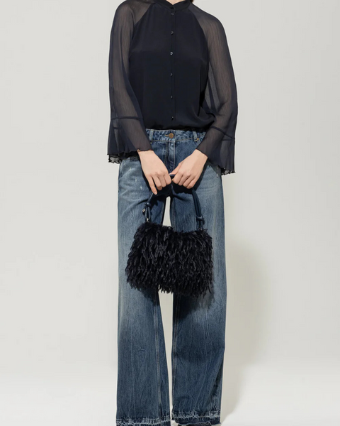 Luisa Cerano - Faux Fur Look Bag