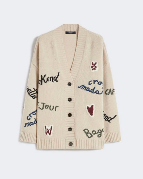 Weekend Max Mara - BELGIO Wool Oversized Cardigan