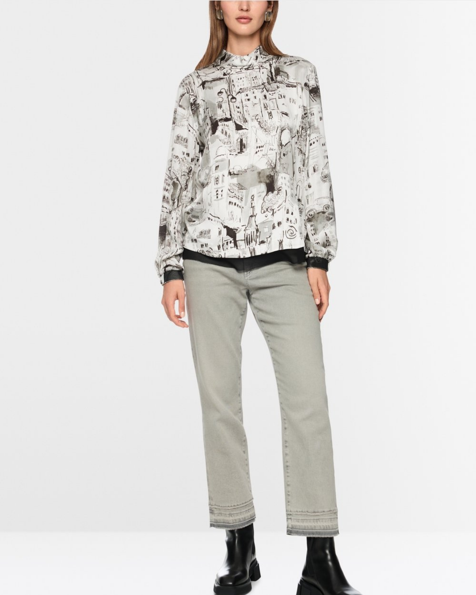 Marc Cain - City Print Blouse