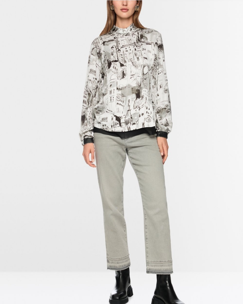 Marc Cain - City Print Blouse