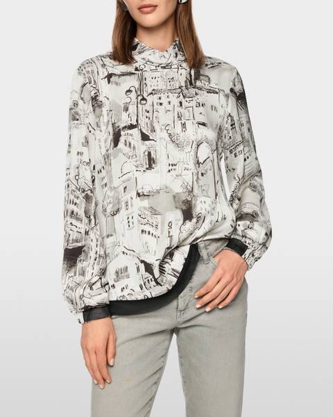 Marc Cain - City Print Blouse