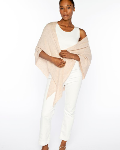 Kinross Cashmere - Crystal Cashmere Wrap Scarf