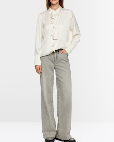 Marc Cain - Silk Frill Blouse