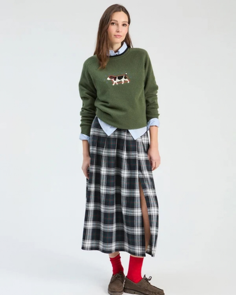 Vilagallo - Raincoat Dog Motif Sweater