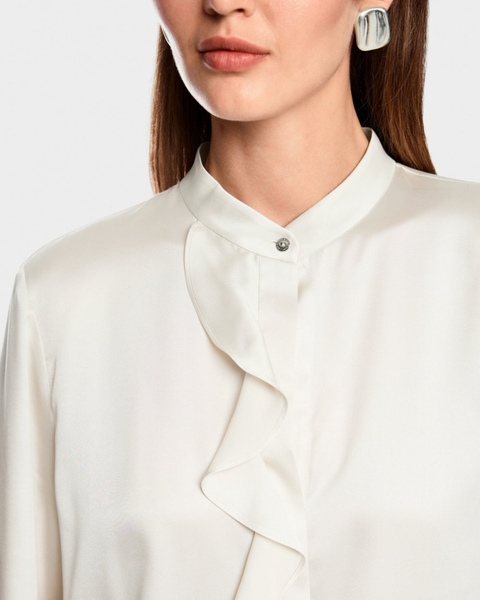 Marc Cain - Silk Frill Blouse