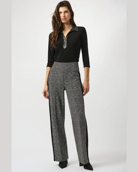 Joseph Ribkoff - Checked Trousers