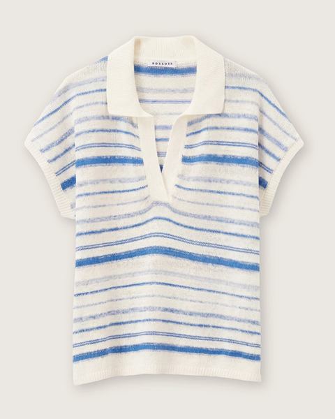 Rosso35 - Striped Cotton Sweater