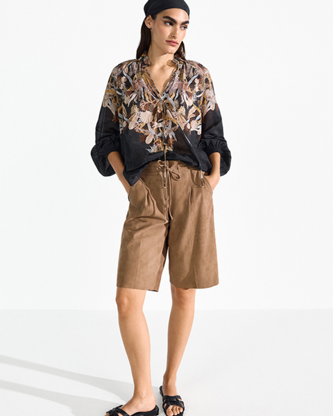 RIANI - Multi-Colour Print Blouse