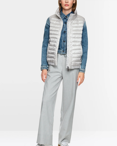 Marc Cain - Silver Padded Gilet