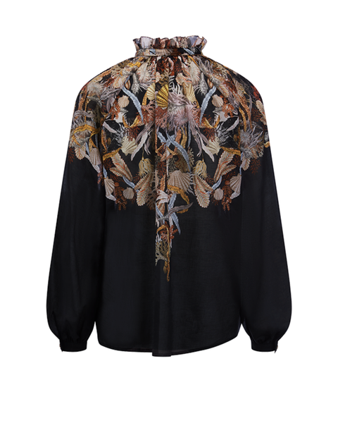 RIANI - Multi-Colour Print Blouse