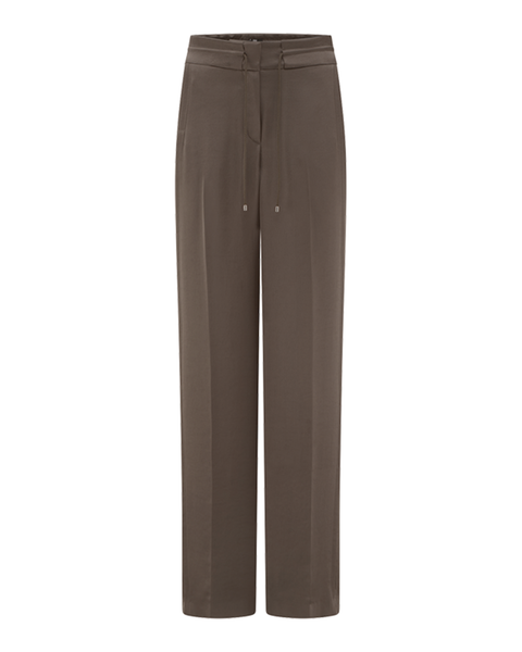 RIANI - Satin Drawstring Trousers