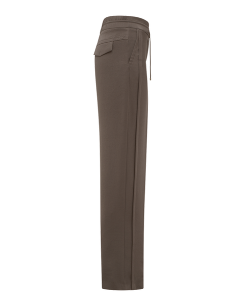 RIANI - Satin Drawstring Trousers