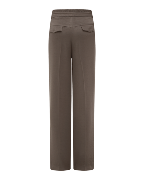 RIANI - Satin Drawstring Trousers