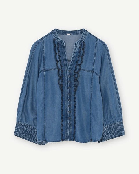 Gustav - Denim Blouse