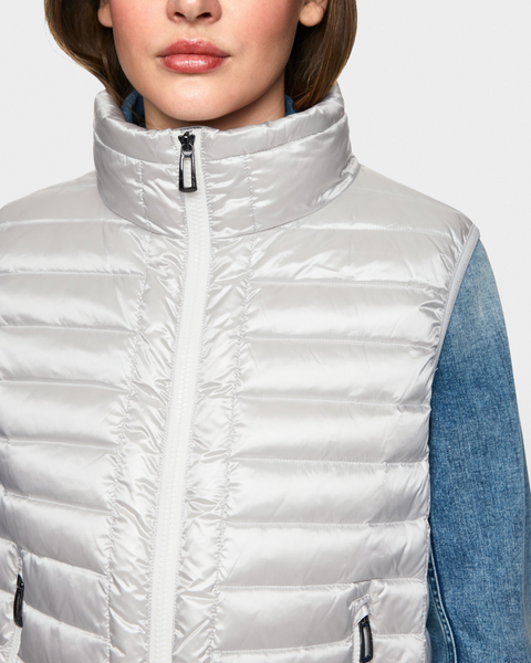 Marc Cain - Silver Padded Gilet