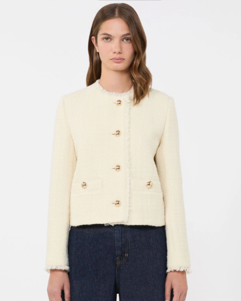 Weekend Max Mara - Cream Boucle Jacket