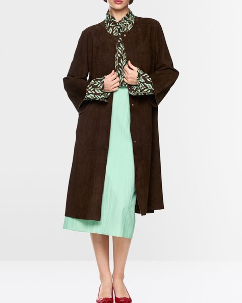 Marc Cain - Brown Suede Coat
