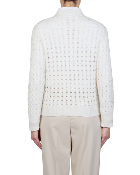 Purotatto - Open Knit Cream Sweater
