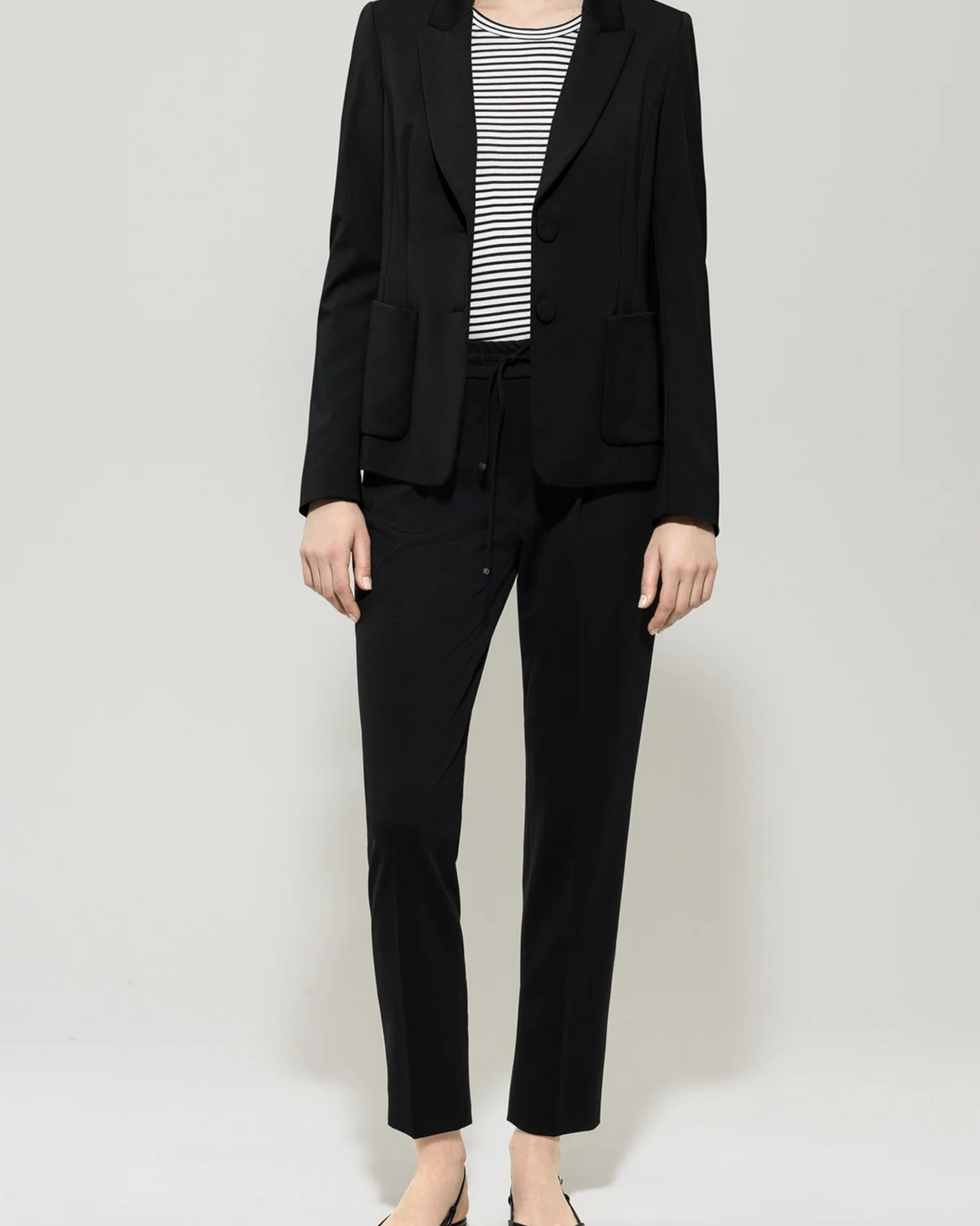 Luisa Cerano - Relaxed Slim Fit Trousers (Available in 2 Colours)